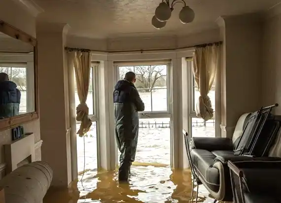 water damage restoration service Copperopolis